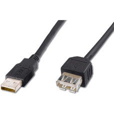Premiumcord USB cable PremiumCord USB-A - USB-A 1 m Black (kupaa1bk)
