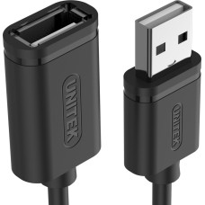 Unitek USB cable Unitek USB-A - USB-A 5 m Black (Y-C418GB)