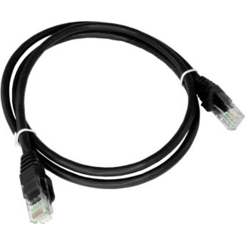 Alantec Patch-cord U/UTP cat.6 PVC 3.0m black ALANTEC