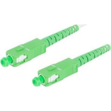 Lanberg PATCHCORD WORLD SMS SC/APC-SC/APC SIMPLEX 3.0MM LSSH G657B3 20M WHITE LANBERG