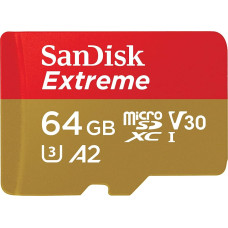 Sandisk MEMORY MICRO SDXC 64GB UHS-I/W/A SDSQXAH-064G-GN6MA SANDISK