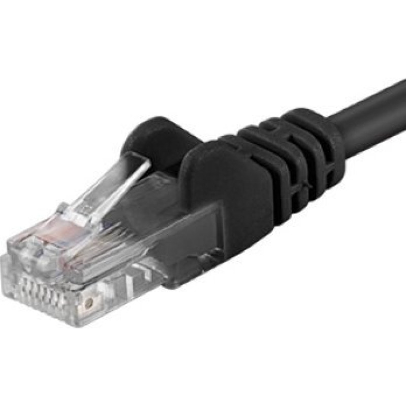 Premiumcord PREMIUMCORD Patch kabel UTP RJ45-RJ45 CAT5e 5m černá