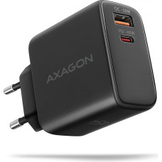 Axagon ACU-PQ45 QC 3.0, 4.0/AFC/FCP/PPS/PD, 45W, schwarz - Netzladegerät mit USB-A und USB-C Schnittstelle Mobilusis telefonas, Išmanusis telefonas, Išmanusis laikrodis, Planšetinis kompiuteris, Universalus Juoda AC Spartusis įkr