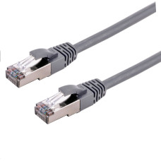 C-Tech C-TECH kabel patchcord Cat6a, S/FTP, šedý, 3m