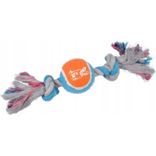 Zolux Zabawka dla psa, sznur z piłką tenisową, 30 cm