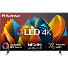 Hisense 75E7NQ televizorius 190,5 cm (75") 4K Ultra HD Smart TV „Wi-Fi“ Juoda 350 cd/m²