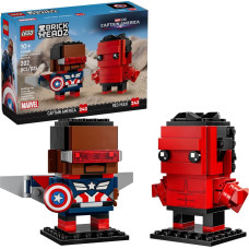 Lego BrickHeadz Figurki Kapitana Ameryki i Czerwonego Hulka (40668)