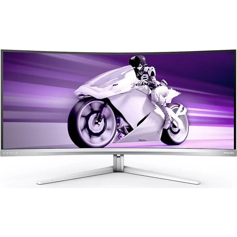 Philips Evnia 34M2C8600, OLED monitor - 34 - white, WQHD, AMD FreeSync Premium Pro, HDMI, 175Hz panel