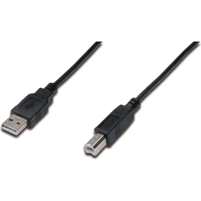 Digitus USB cable Digitus USB-A - USB-B 3 m Black (AK-300102-030-S)