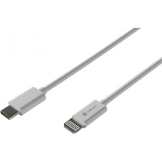 Natec Kabel USB Natec USB-C - Lightning 1 m Biały (NKA-2150)