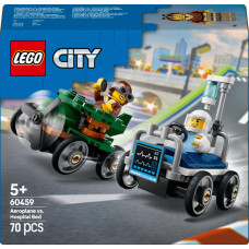Lego 60459 City Airplane vs. Hospital Bed, Construction Toy