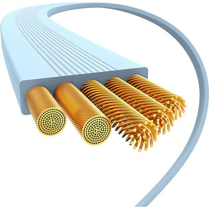 Baseus USB Cable Baseus Free2Pull USB-C to iP 20W 1m (blue)