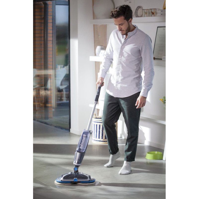Bissell Spin Wave Cordless 2240N, hard floor cleaner&nbsp;(gray / blue)