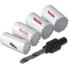 Makita ZESTAW OTWORNIC BIM ECONOMY  4szt. 22,25,29,32mm+1WP+1 ADAPTER