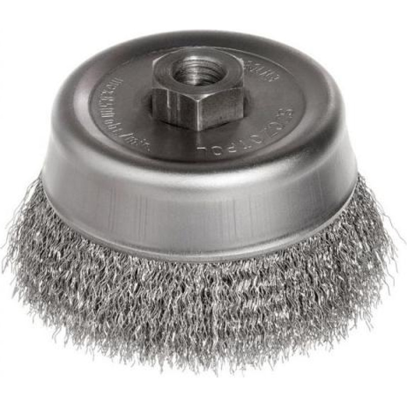 Szczotpol SZCZOTKA DOCZOŁOWA FALISTA Fi 80mm GWINT M14
