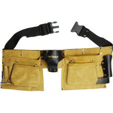 Awtools AW 11-POCKET SUEDE TOOL BELT APRON/ NYLON BELT