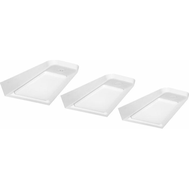 Orno ZESTAW 3 LAMP PODSZAF DIKI LED