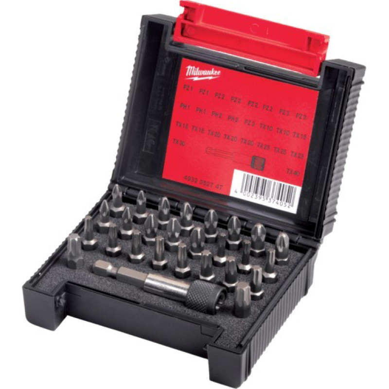 Milwaukee ZESTAW KOŃCÓWEK / BITÓW 27 elem.