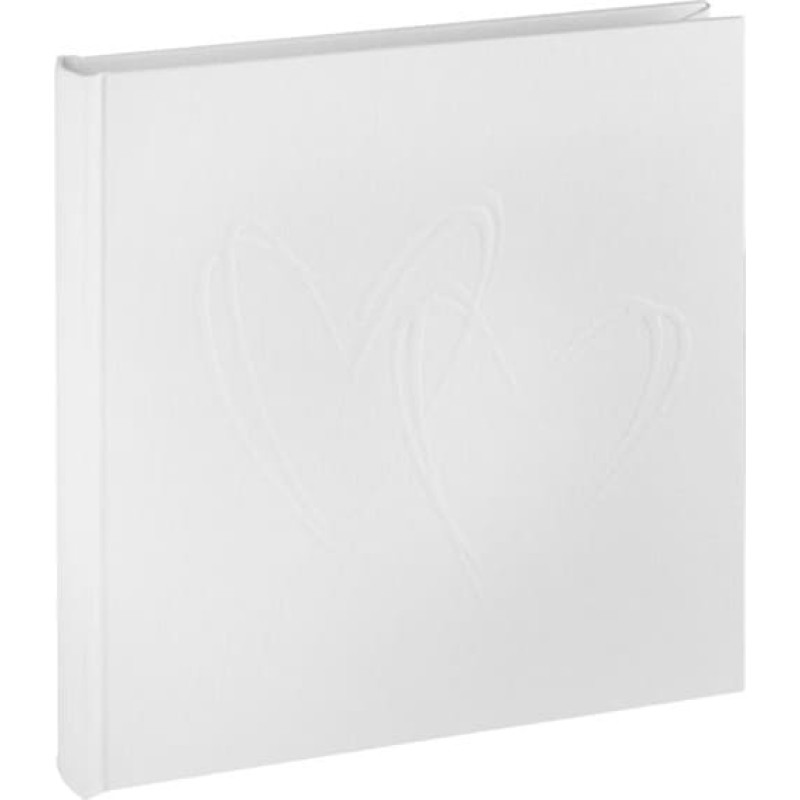 Walther My Heart weiß      20x20 40 weiße S.Leineneinband FA243WH