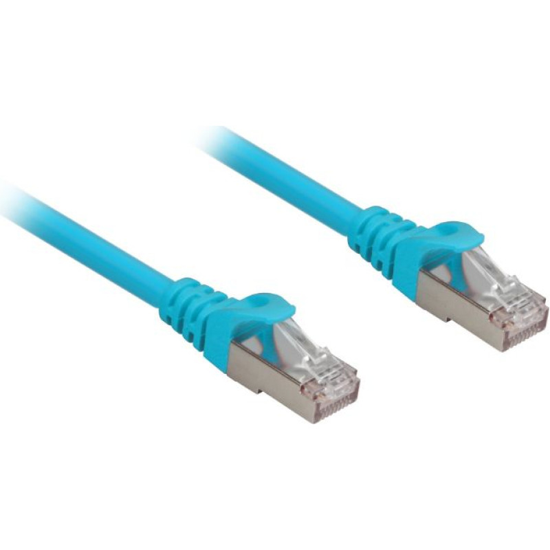 Sharkoon network cable RJ45 CAT.6a SFTP LSOH blue 5,0m - HalogenFree