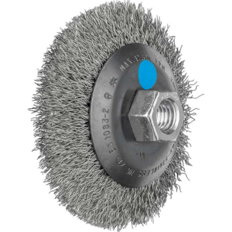 Pferd Nuožulnus šepetys KBU Inox,  5vnt pakuotėje 100x10/M14 0,35mm, Pferd