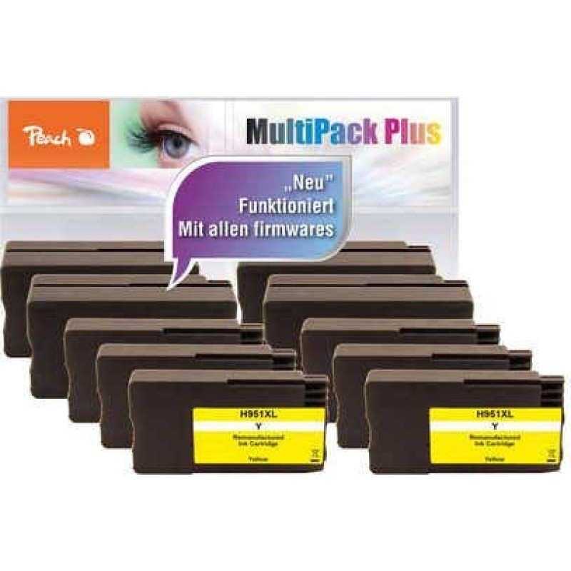 Peach ink 10 pack for No.950 / 951XL