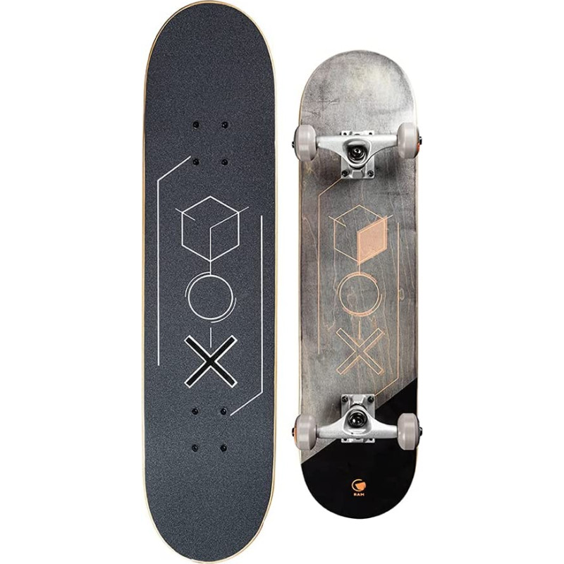 RAM Skateboard Signo Concrete (grey/orange)