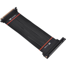 Thermaltake TT Premium PCI-E 4.0 extender cable, extension cable (black, 20cm, angled)