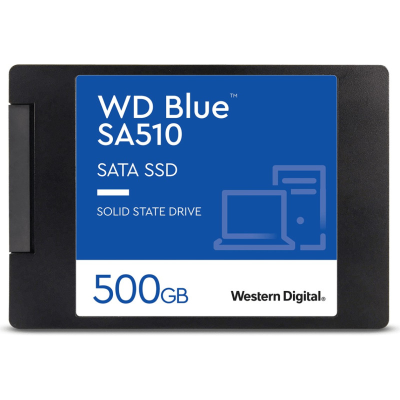 Western Digital WD Blue SA510 500GB, SSD (SATA 6Gb/s, 2.5)