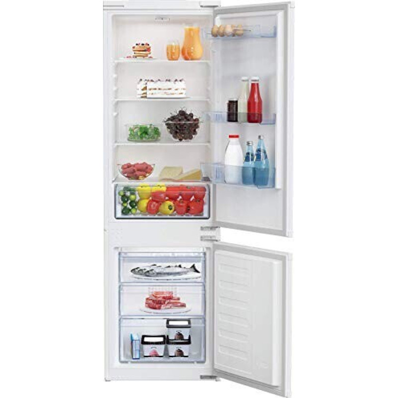 Beko BCSA285K4SN, fridge freezer combination
