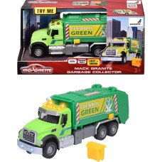 Simba-Dickie Majorette Mack Granite garbage truck, toy vehicle