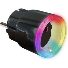 Shelly Plus Plug S, switchable socket (black)