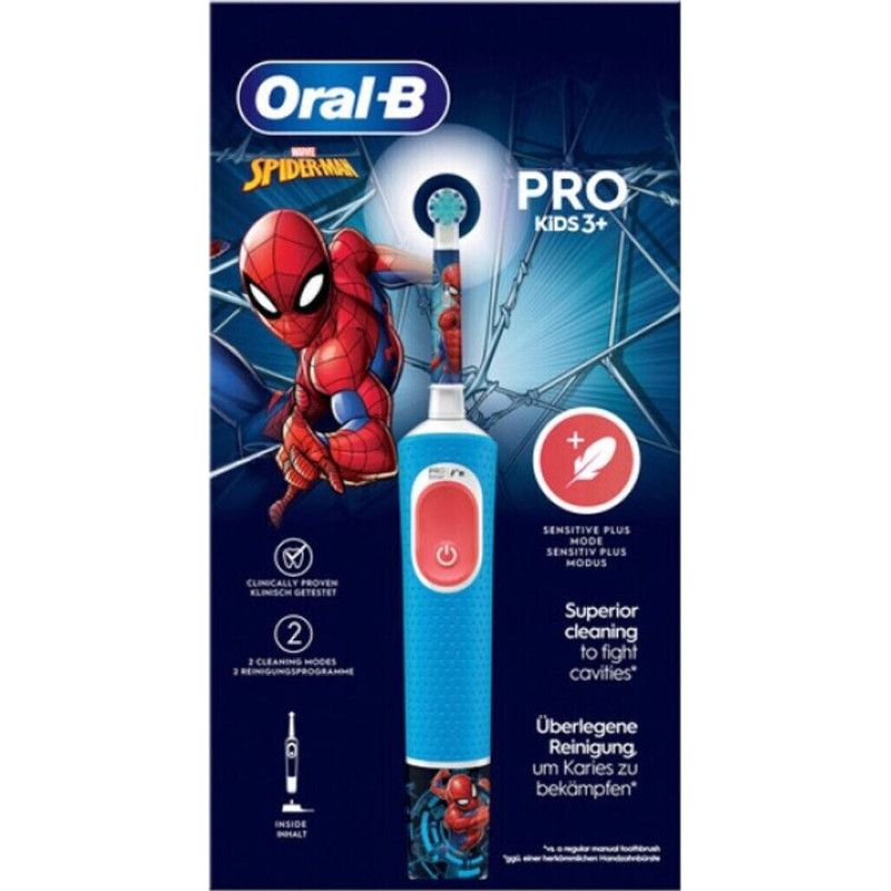 Oral-B Braun Oral-B Vitality Pro 103 Kids Mix Frozen/Spiderman, Electric Toothbrush