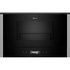 Neff NL4GR31N1 N 70, microwave (black/stainless steel, door hinge left)