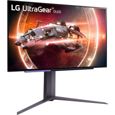 Lg Electronics LG UltraGear 27GS95QX-B.AEU, gaming monitor - 26.5 - black, QHD, OLED, NVIDIA G-SYNC compatible, AMD FreeSync Premium Pro, 240Hz panel