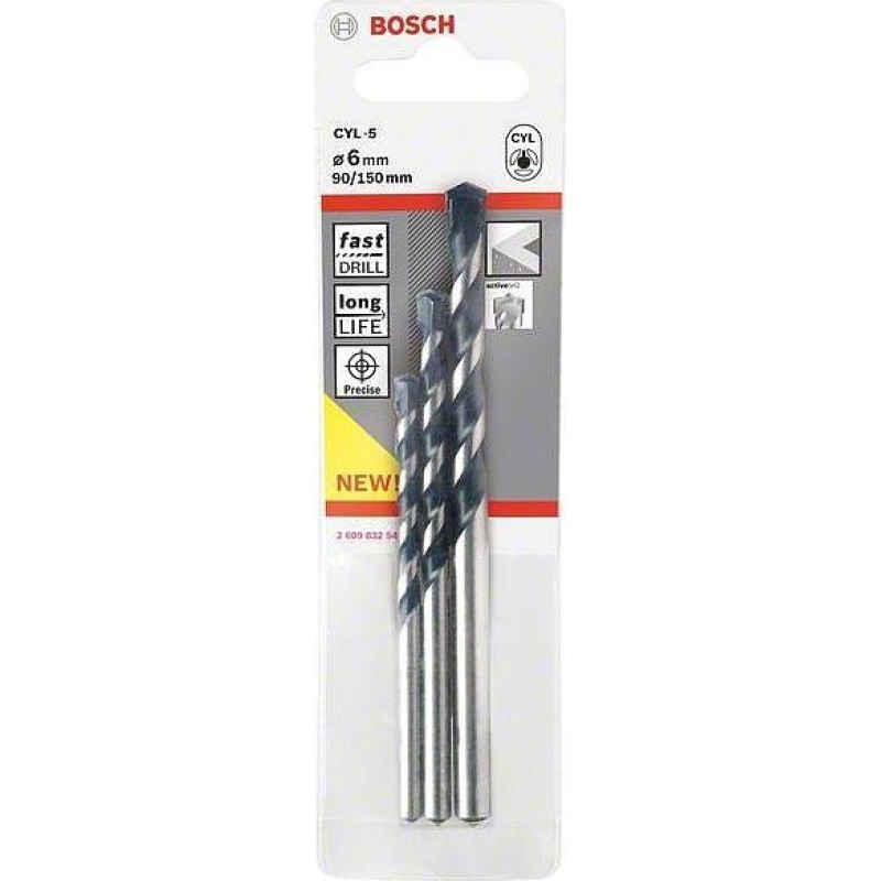 Bosch Concrete drill Set CYL-5 3 pieces