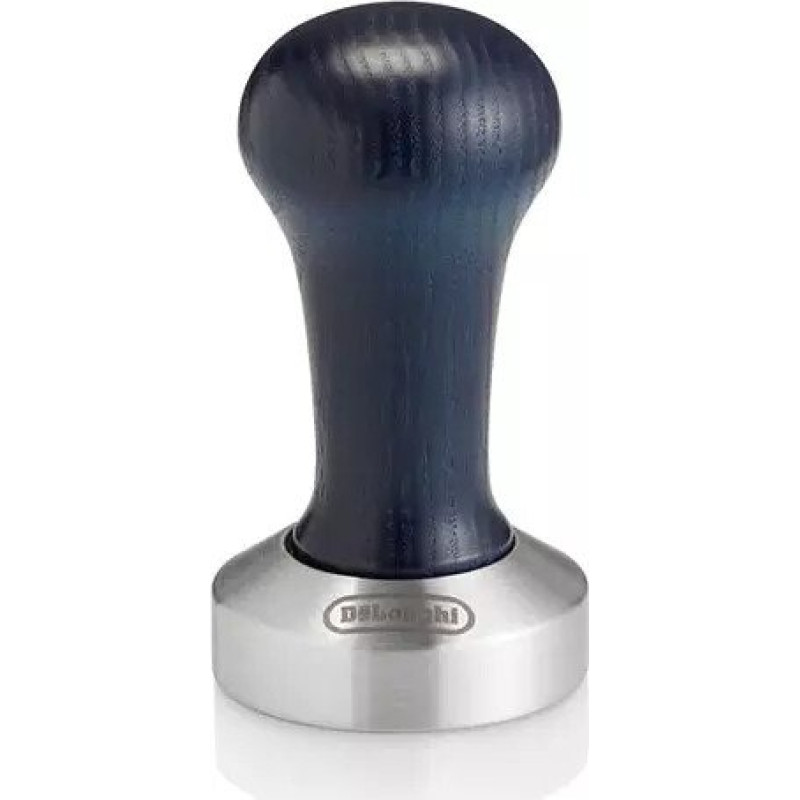 Delonghi coffee tamper DLSC058, press&nbsp;(dark blue / stainless steel, for portafilter espresso machines)