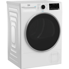 Beko B3T422391, heat pump condenser dryer (white/black)