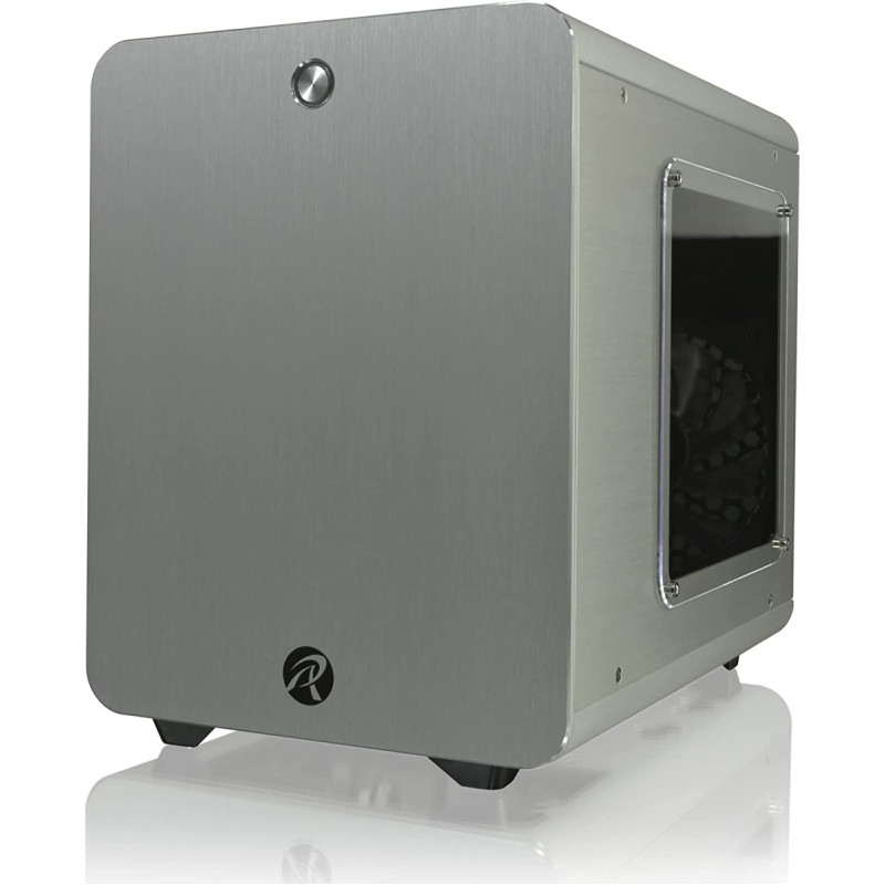 Raijintek METIS PLUS, tower case (silver, acrylic side panel)