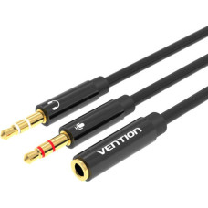 Vention CABLE AUDIO 2X3.5MM TO 3.5MM/0.3M BBTBY VENTION