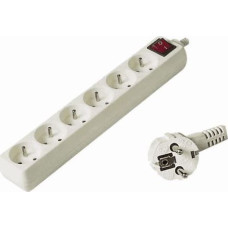 Premiumcord Power strip PremiumCord 6 sockets 2 m white (pp6k02)