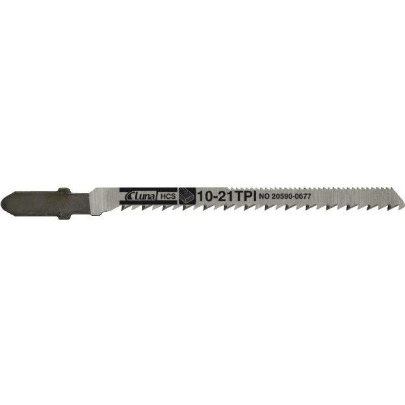 Luna Cutting edge, HCS, for wood, with grinded teeth and dentivated back for better curving cut 75mm - 205900677