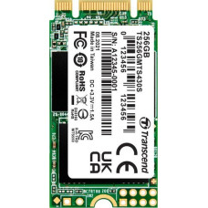 Transcend SSD|TRANSCEND|430S|256GB|M.2|SATA 3.0|TLC|Write speed 400 MBytes/sec|Read speed 530 MBytes/sec|MTBF 1000000 hours|TS256GMTS430S