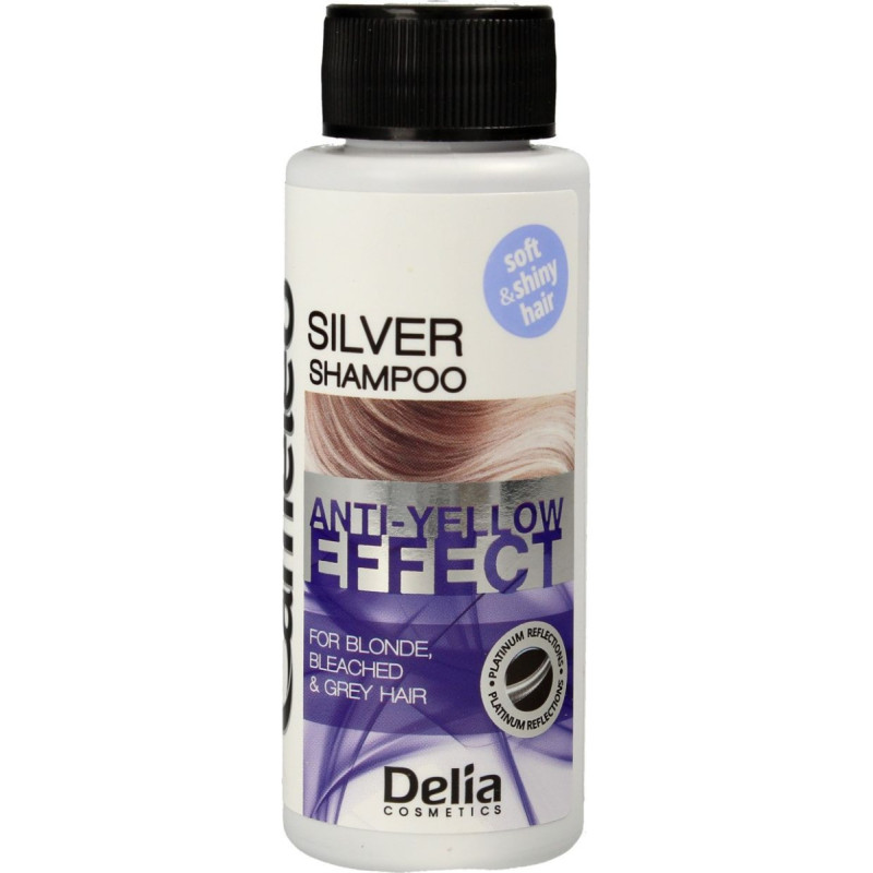 Delia Cameleo Silver Hair shampoo blonde and grey - mini 50ml
