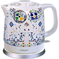 Maestro Teapot Maestro MR-068B Mosaic White