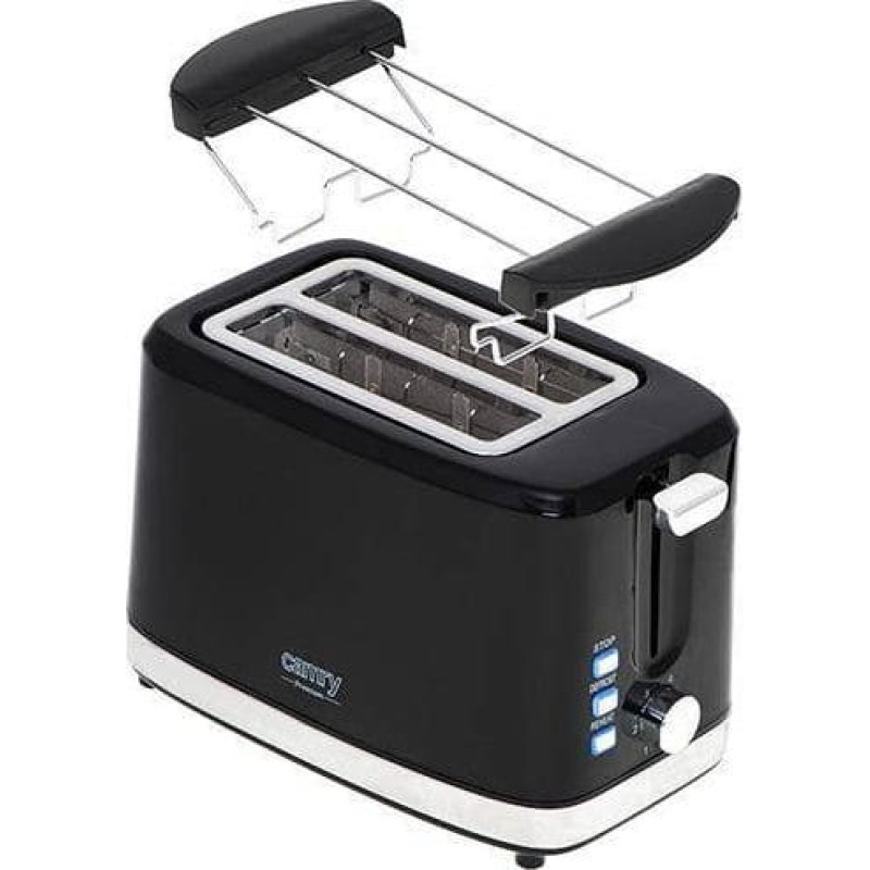 Camry | Toaster | CR 3218 | Power 750 W | Number of slots 2 | Housing material Plastic | Black