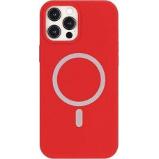 Mercury Goospery Mercury Mercury MagSafe Silicone iPhone 12 Pro Max 6.7" red/red