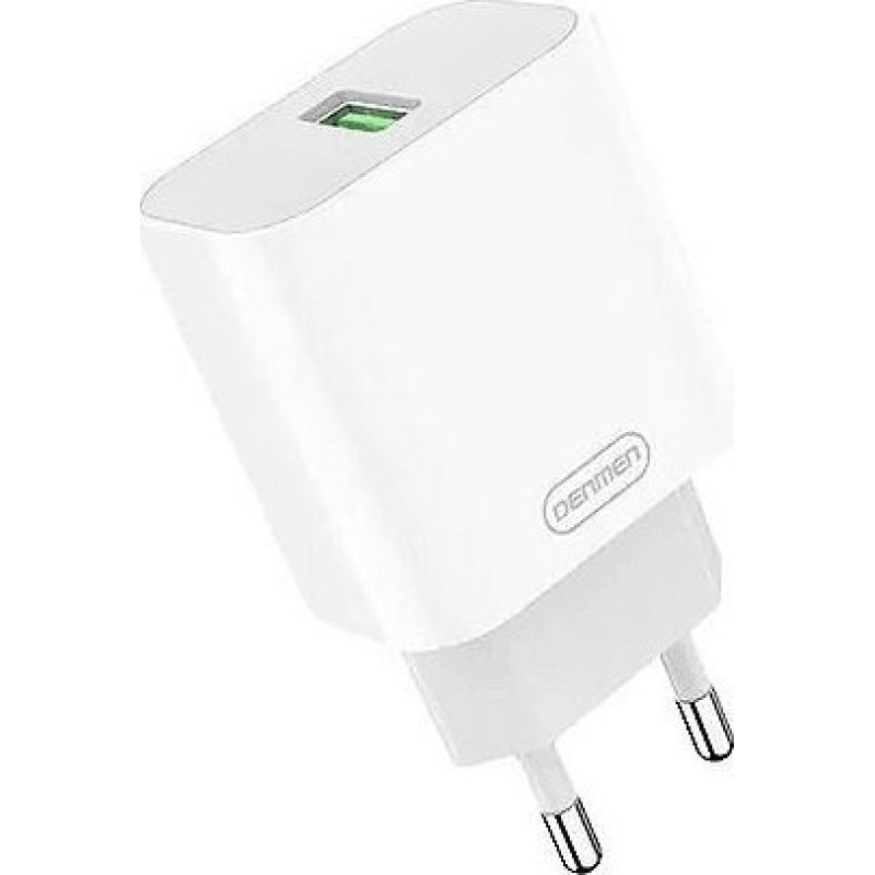 Denmen Loader Denmen Network charger Denmen DC07 + USB type-C white cable