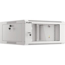 Lanberg Szafa Lanberg Szafa instalacyjna Lanberg rack wisząca 19" 4U 600 drzwi szklane szara (złożona)