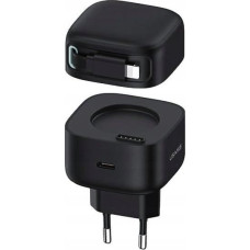 Usams Ładowarka Usams Ładowarka sieciowa USAMS US-CC202 USB-C + kabel Lighning PD QC 35W czarny/black